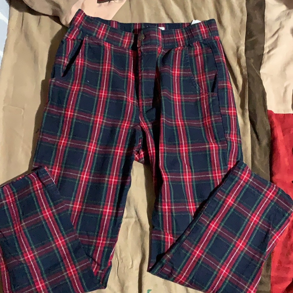 Hollister plaid pants